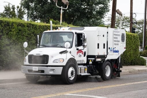 Construction Street Sweeping Service