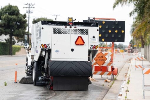Construction Street Sweeping Service